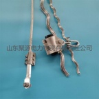 单挂点悬垂线夹 预绞丝直线线夹 OPGW光缆耐张金具串