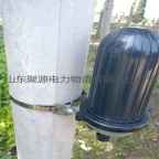 接头盒 杆用立式塑料接头盒24芯两进两出ADSS光缆保护盒现